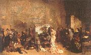 Courbet, Gustave The Painter s Studio Spain oil painting reproduction